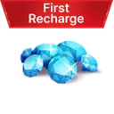 100 (50+50) Diamonds - First Top Up